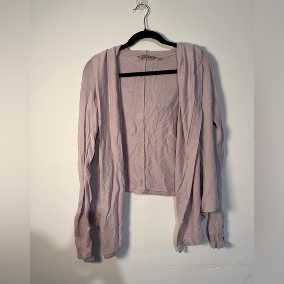 ATHLETA Nirvana Wrap Cardigan Size CS Open Front High Low Lightweight Layer - Picture 2 of 7